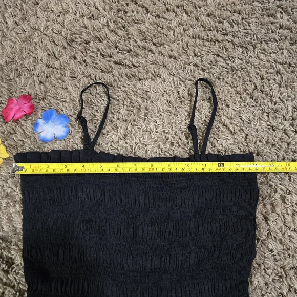 Fashion Nova Black Romper. Size M. - Picture 8 of 14